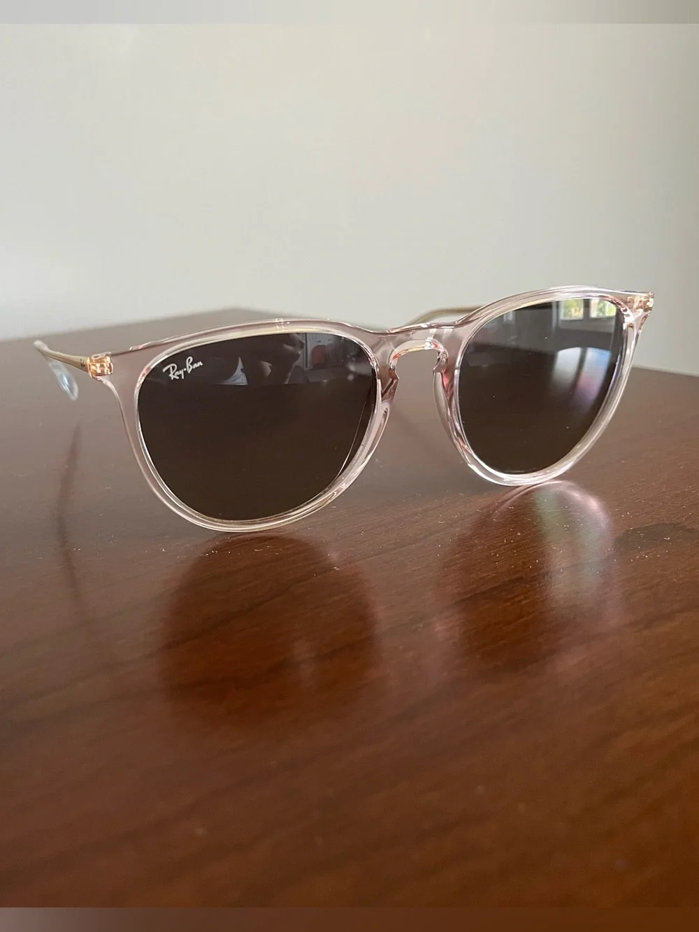 Ray-Ban Erika Pink Sunglasses - Picture 1 of 16